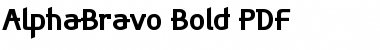 AlphaBravo Font
