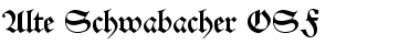 Alte Schwabacher OSF Font