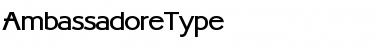 AmbassadoreType Regular Font