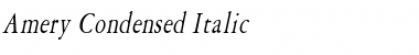 Amery Condensed Italic