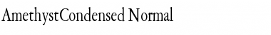 AmethystCondensed Normal Font