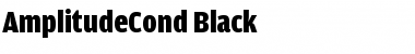 AmplitudeCond-Black Font
