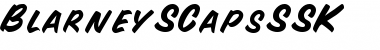 BlarneySCapsSSK Font