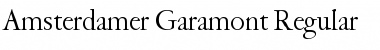 Amsterdamer-Garamont Regular Font