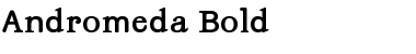 Andromeda Bold Font