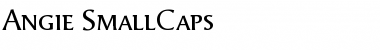 Angie SmallCaps Font