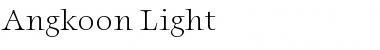 Angkoon-Light Font