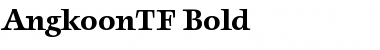 AngkoonTF-Bold Font