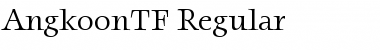 AngkoonTF-Regular Font