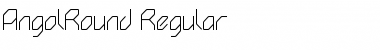 AngolRound Regular Font