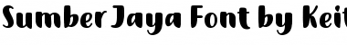 Sumber Jaya Regular Font