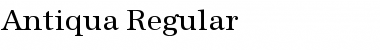 Antiqua Font