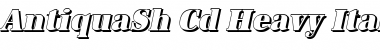 AntiquaSh-Cd-Heavy Font