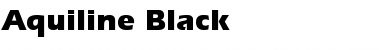 Aquiline Black Font