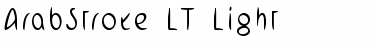 ArabStroke LT Light Regular Font