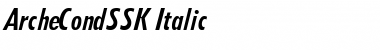 ArcheCondSSK Italic