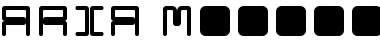 ARIA Medium Font