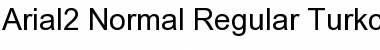 Arial2 Normal Regular Turkce