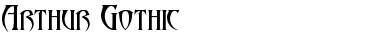 Arthur Gothic Regular Font