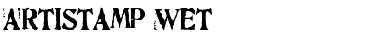 Artistamp Wet Font