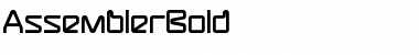 AssemblerBold Font