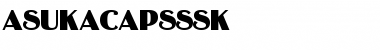 AsukaCapsSSK Font