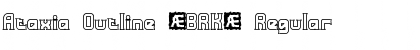 Ataxia Outline (BRK) Font