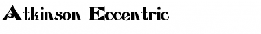 Atkinson Eccentric Font