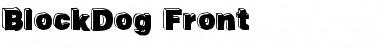 BlockDog Front Font