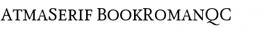 AtmaSerif-BookRomanQC Font