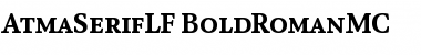 AtmaSerifLF-BoldRomanMC Regular Font