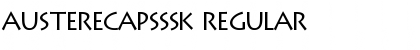 AustereCapsSSK Regular Font