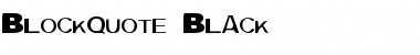 Blockquote Black