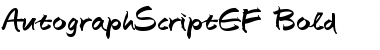 AutographScriptEF Font