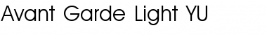Avant Garde Light YU Font