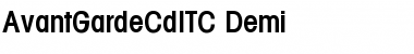 AvantGardeCdITC Font