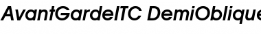 AvantGardeITC Italic Font