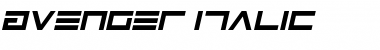 Avenger Italic Font