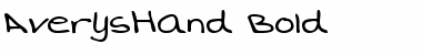 AverysHand Font