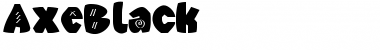 AxeBlack Font