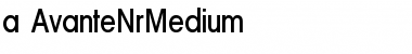 a_AvanteNrMedium Regular Font