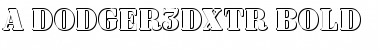 a_Dodger3Dxtr Font