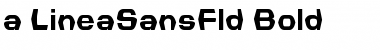 Download a_LineaSansFld Font