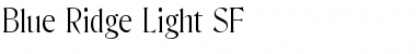 Blue Ridge Light SF Font