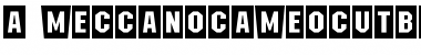 a_MeccanoCmCtBl Regular Font