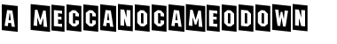 a_MeccanoCmDn Font