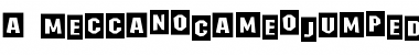 a_MeccanoCmJmp Font