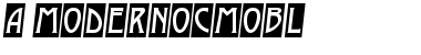 a_ModernoCmObl Regular Font