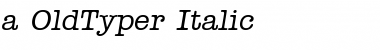 a_OldTyper Italic