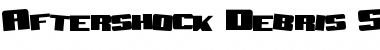 Aftershock Debris Solid Font